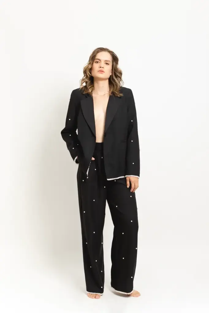 SET BLACK PEARLS 