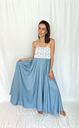 VESTIDO/FALDA MIX BLUE