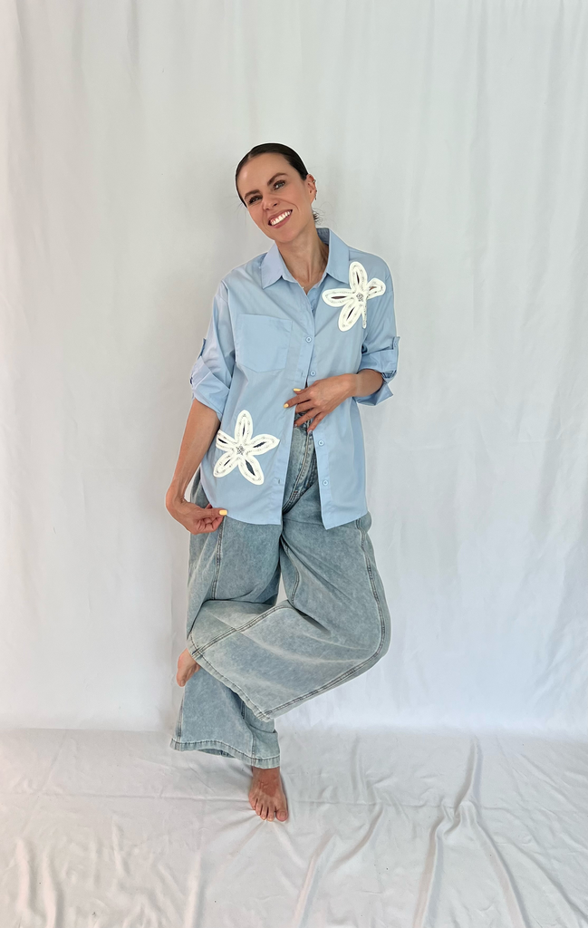 CAMISA RHINE FLORES