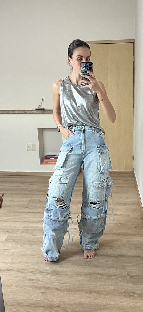 Pantalón cargo bolsas