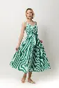 GREEN RAYAS DRESS  