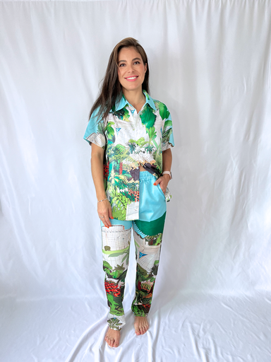 Paisaje blue set