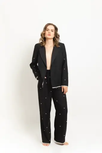 SET BLACK PEARLS 