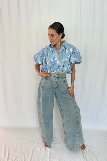 BLUSA BLUE CUTE 