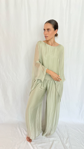 SET SILK GREEN  