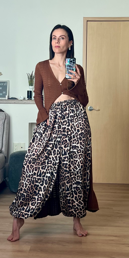 PANTS ALADIN LEOPARD